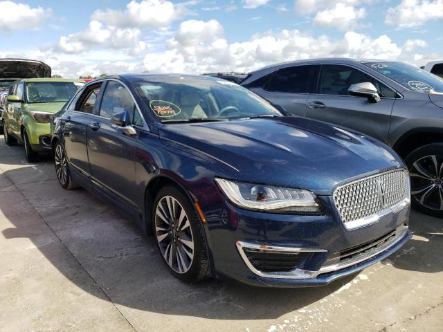LINCOLN MKZ SELECT 2017 with VIN 3LN6L5C9XHR666119 - Photo from auction