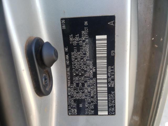 Photo 10 from auction – 2006 TOYOTA SIENNA CE with VIN 5TDZA23C06S543585