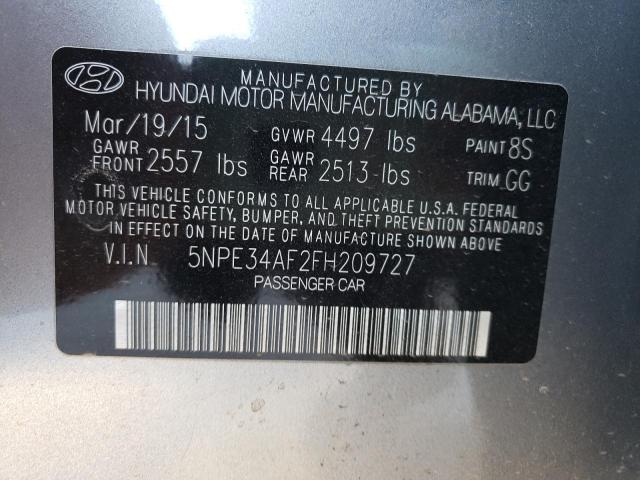 Photo 10 from auction – 2015 HYUNDAI SONATA SPO with VIN 5NPE34AF2FH209727