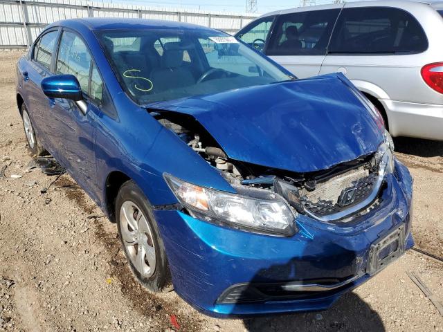 Photo 1 from auction – 2015 HONDA CIVIC LX with VIN 19XFB2F54FE086416