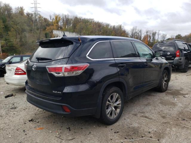 Photo 4 from auction – 2014 TOYOTA HIGHLANDER with VIN 5TDJKRFH5ES037274