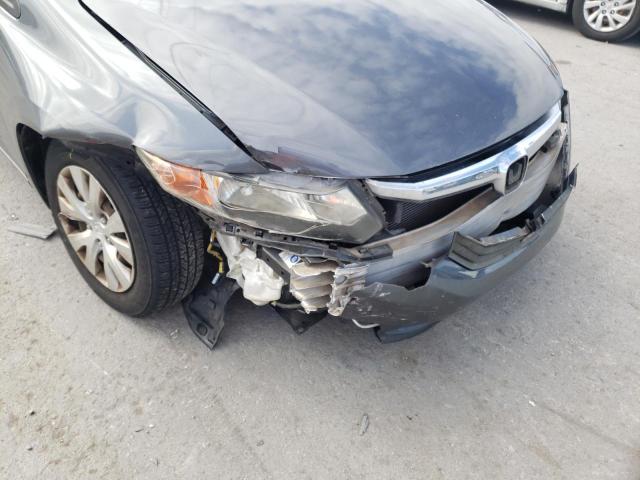 Photo 9 from auction – 2012 HONDA CIVIC LX with VIN 19XFB2F51CE332608
