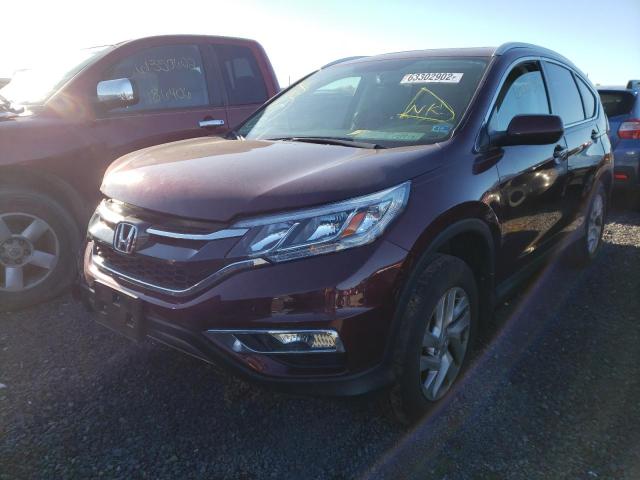 Photo 2 from auction – 2015 HONDA CR-V EXL with VIN 5J6RM4H77FL133621