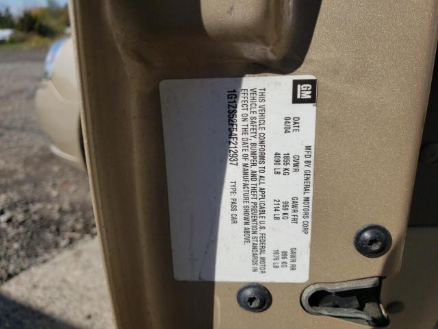 Photo 10 from auction – 2004 CHEVROLET MALIBU with VIN 1G1ZS52F54F212937