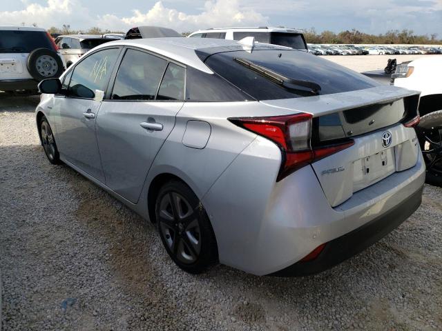 Photo 3 from auction – 2019 TOYOTA PRIUS with VIN JTDKARFU0K3070992