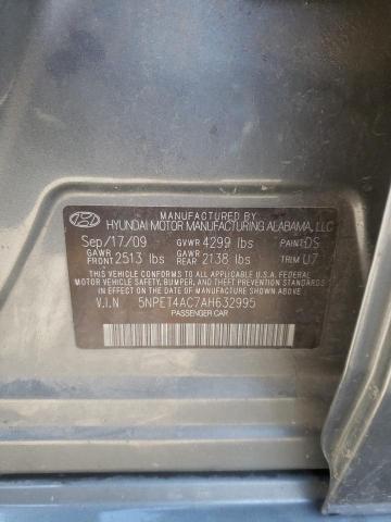 Photo 10 from auction – 2010 HYUNDAI SONATA GLS with VIN 5NPET4AC7AH632995