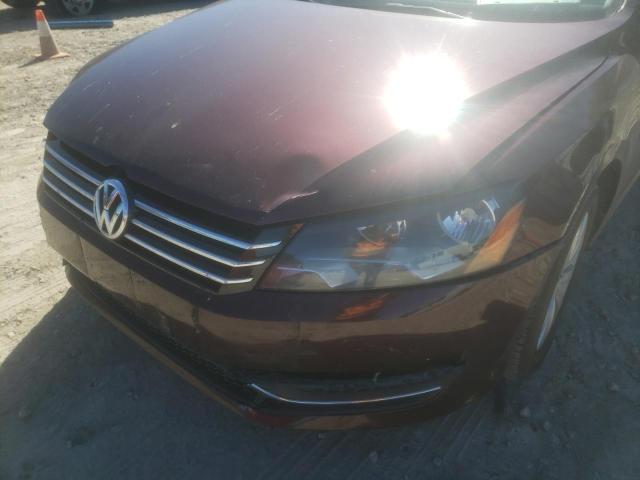 Photo 9 from auction – 2013 VOLKSWAGEN PASSAT S with VIN 1VWAP7A33DC139896