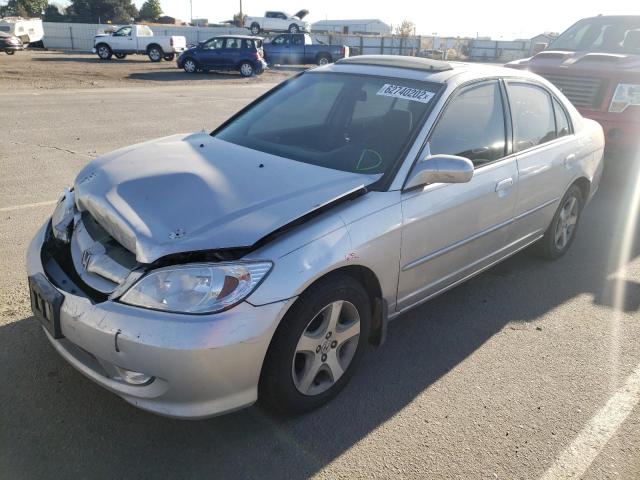 Photo 2 from auction – 2004 HONDA CIVIC EX with VIN 2HGES25764H576843