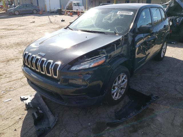 Photo 2 from auction – 2015 JEEP CHEROKEE S with VIN 1C4PJMAB5FW648474