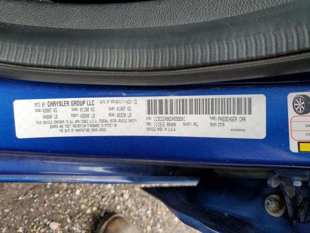 Photo 10 from auction – 2013 DODGE AVENGER SE with VIN 1C3CDZAB6DN599201