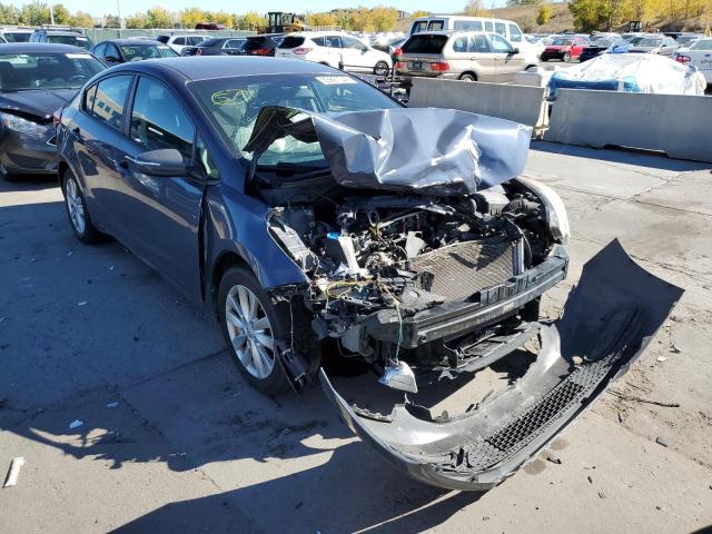 KIA FORTE LX 2015 with VIN KNAFX4A68F5345477 - Photo from auction