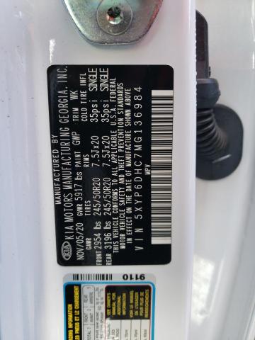 Photo 10 from auction – 2021 KIA TELLURIDE with VIN 5XYP6DHC7MG136984
