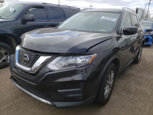 NISSAN ROGUE S 2020 with VIN KNMAT2MT3LP539106 - Photo from auction