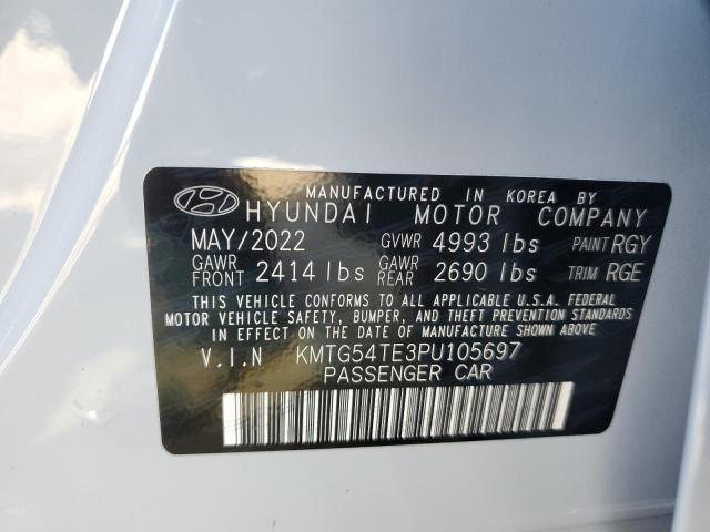Photo 10 from auction – 2023 GENESIS G70 BASE with VIN KMTG54TE3PU105697
