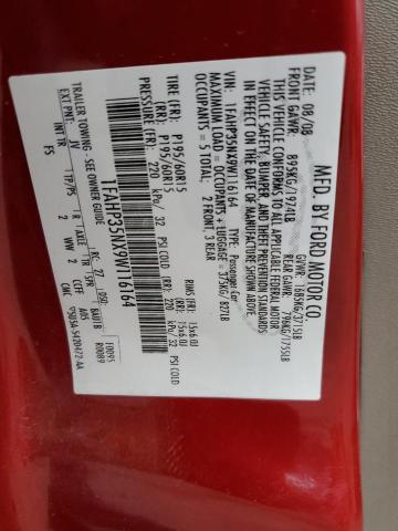 Photo 10 from auction – 2009 FORD FOCUS SE with VIN 1FAHP35NX9W116164
