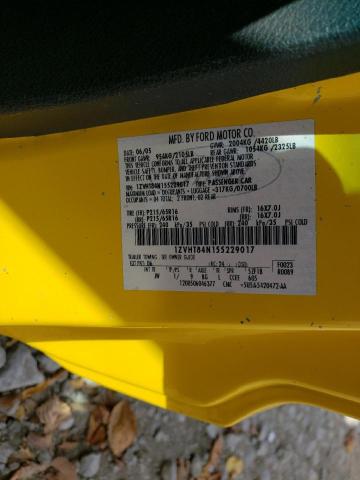Photo 10 from auction – 2005 FORD MUSTANG with VIN 1ZVHT84N155229017