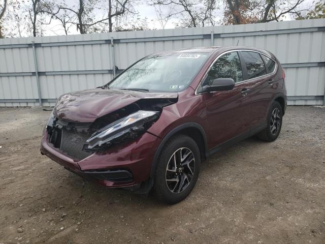 Photo 2 from auction – 2016 HONDA CR-V SE with VIN 2HKRM4H4XGH606980
