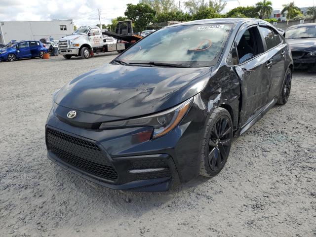 Photo 2 from auction – 2021 TOYOTA COROLLA SE with VIN 5YFS4MCEXMP078132