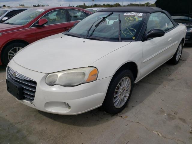 Photo 2 from auction – 2004 CHRYSLER SEBRING LX with VIN 1C3EL55R24N318491