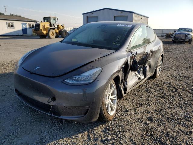 Photo 2 from auction – 2021 TESLA MODEL Y with VIN 5YJYGDEE4MF119168