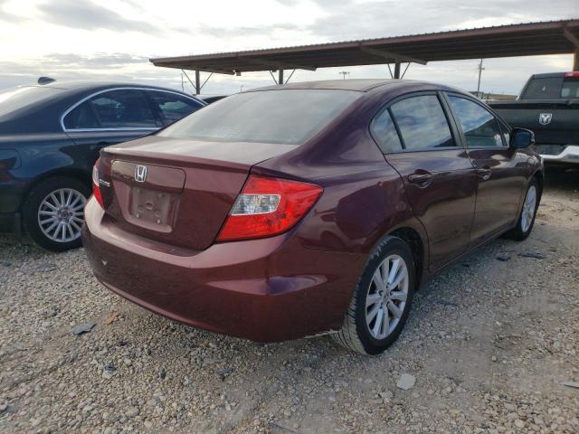 Photo 4 from auction – 2012 HONDA CIVIC EXL with VIN 2HGFB2F92CH532132