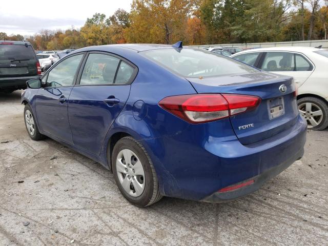 Photo 3 from auction – 2018 KIA FORTE LX with VIN 3KPFK4A75JE241651