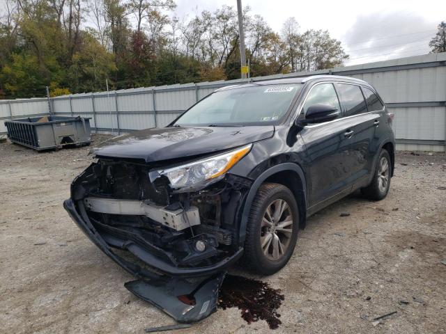 Photo 2 from auction – 2014 TOYOTA HIGHLANDER with VIN 5TDJKRFH5ES037274