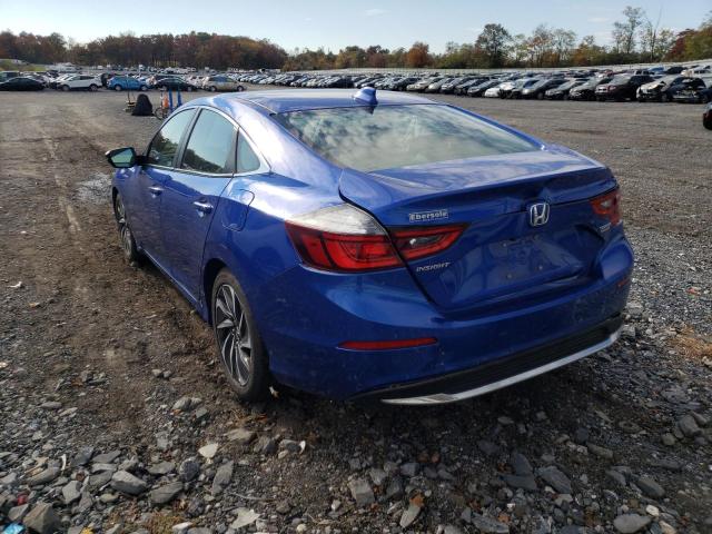 Photo 3 from auction – 2019 HONDA INSIGHT TO with VIN 19XZE4F99KE020554