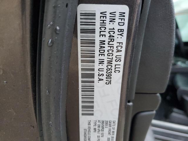 Photo 10 from auction – 2021 JEEP GRAND CHER with VIN 1C4RJFCG7MC639075