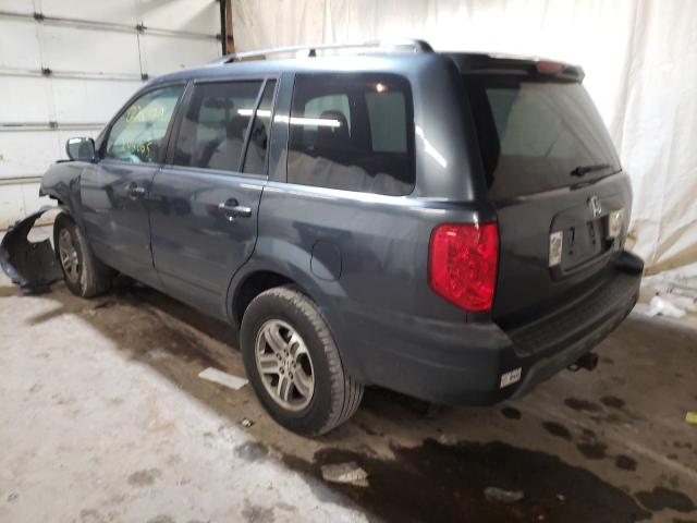 Photo 3 from auction – 2005 HONDA PILOT EXL with VIN 5FNYF18555B051817