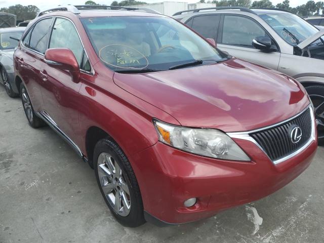 LEXUS RX 350 2010 with VIN 2T2ZK1BA4AC033275 - Photo from auction