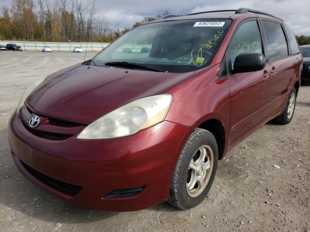 Photo 2 from auction – 2006 TOYOTA SIENNA CE with VIN 5TDZA23C16S474986