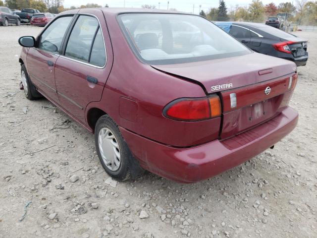 Photo 3 from auction – 1997 NISSAN SENTRA XE with VIN 3N1AB41D8VL022607