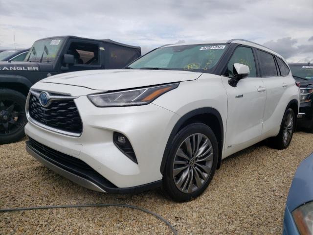 Photo 2 from auction – 2021 TOYOTA HIGHLANDER with VIN 5TDEBRCH9MS040358