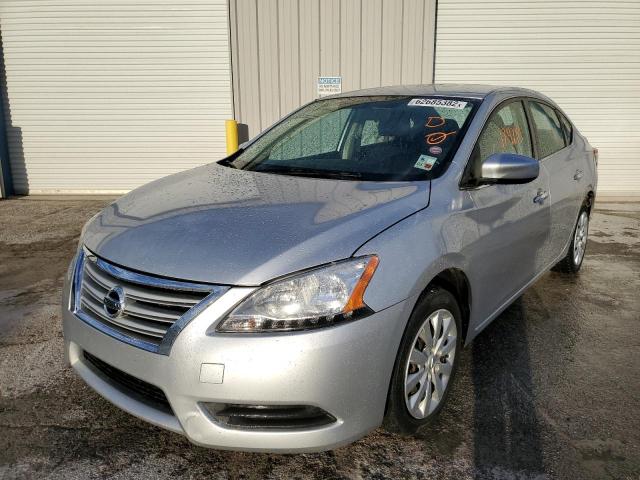 Photo 2 from auction – 2015 NISSAN SENTRA S with VIN 3N1AB7AP1FL683747