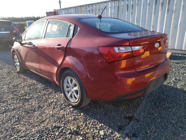 Photo 3 from auction – 2014 KIA RIO LX with VIN KNADM4A32E6327345