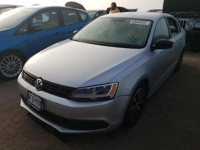 Photo 2 from auction – 2014 VOLKSWAGEN JETTA BASE with VIN 3VW2K7AJ7EM361603