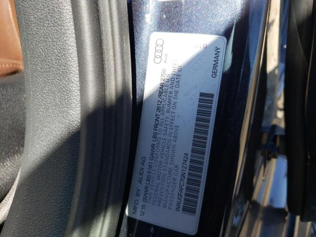 Photo 10 from auction – 2016 AUDI A6 PREMIUM with VIN WAUGFAFC7GN127424
