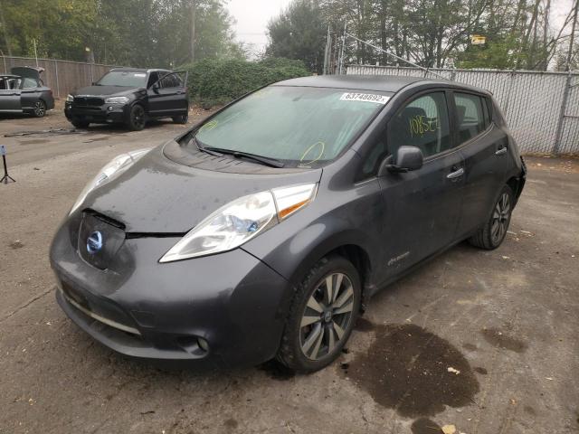 Photo 2 from auction – 2013 NISSAN LEAF S with VIN 1N4AZ0CP2DC401191