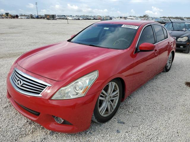 Photo 2 from auction – 2012 INFINITI G37 BASE with VIN JN1CV6AP2CM624766