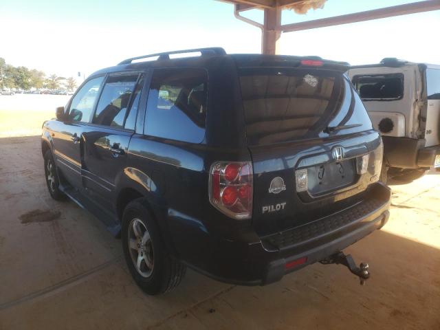 Photo 3 from auction – 2006 HONDA PILOT EX with VIN 2HKYF18496H537654