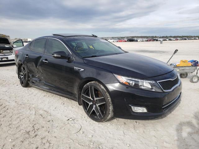 KIA OPTIMA SX 2015 with VIN 5XXGR4A62FG504118 - Photo from auction