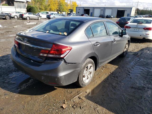 Photo 4 from auction – 2013 HONDA CIVIC LX with VIN 2HGFB2F55DH594803