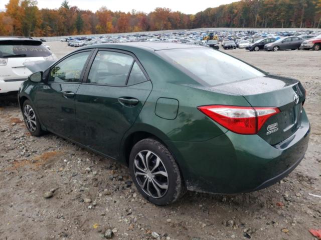 Photo 3 from auction – 2014 TOYOTA COROLLA L with VIN 2T1BURHE8EC034430