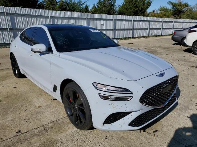 GENESIS G70 BASE 2023 with VIN KMTG54TE3PU105697 - Photo from auction
