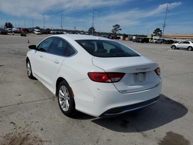 Photo 3 from auction – 2016 CHRYSLER 200 LIMITE with VIN 1C3CCCABXGN102753