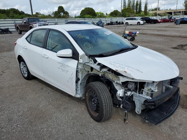 TOYOTA COROLLA L 2018 with VIN 5YFBURHEXJP807151 - Photo from auction