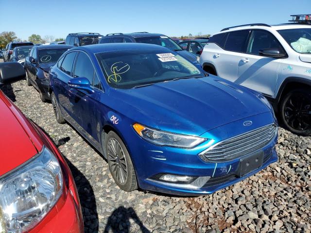 FORD FUSION SE 2017 with VIN 3FA6P0H91HR142139 - Photo from auction