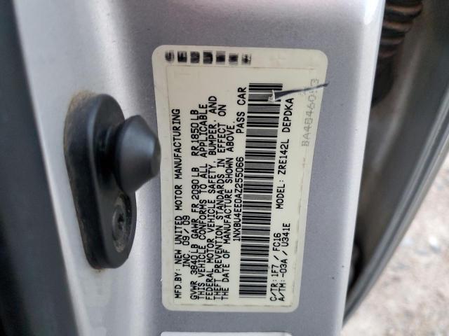 Photo 10 from auction – 2010 TOYOTA COROLLA BA with VIN 1NXBU4EE0AZ255066