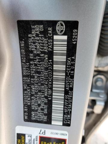 Photo 10 from auction – 2014 TOYOTA CAMRY L with VIN 4T1BF1FK4EU373754